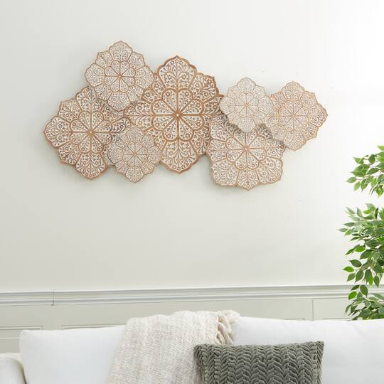 Brown Wood Farmhouse Wall Decor 26" x 53" x 2"